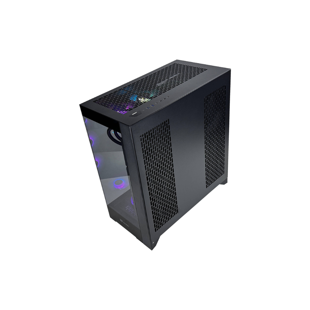TitanX Gaming PC - AMD Ryzen 9 9950X3D 16 Cores 32 Threads, NVIDIA RTX 5080 16GB, 32GB DDR5 RAM 6000MHz, 2TB SSD Gen 5, 1200W 80 Plus PSU, 360mm Liquid Cooler, Wi-Fi + BT
