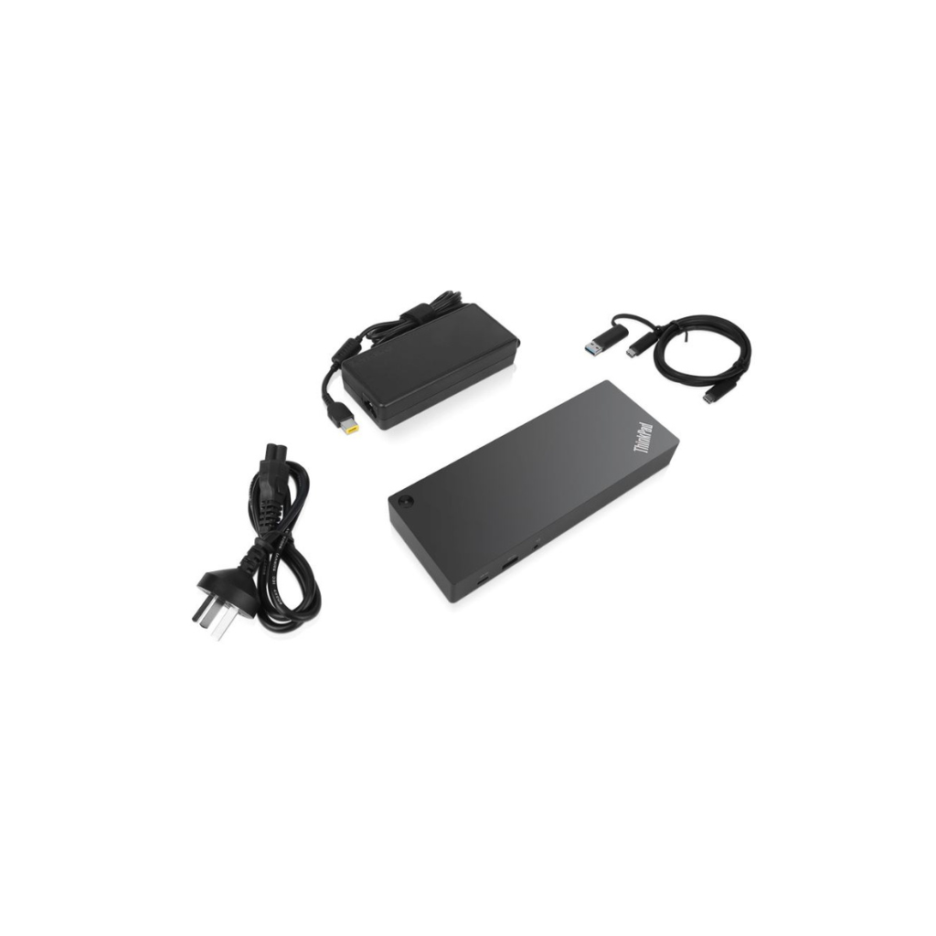 Lenovo ThinkPad Hybrid USB-C with USB-A Dock Wired USB 3.2 Gen 2 (3.1 Gen 2) Type-C Black