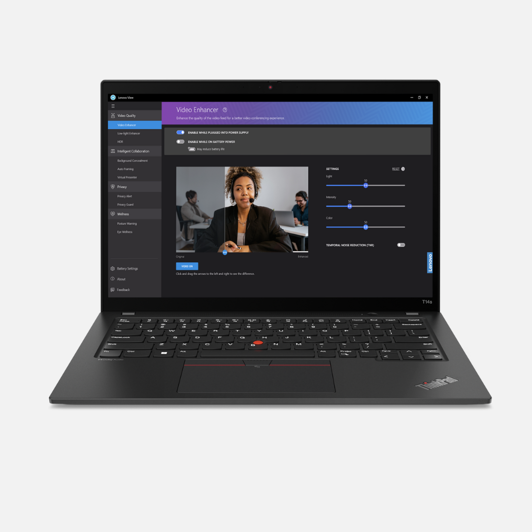 Lenovo ThinkPad T14s - Intel Core i7-1355U, 16GB DDR5 RAM, 512GB SSD, Intel Iris Xe Graphics, 14.0" WUXGA IPS 300 nits Display, Fingerprint Reader, Win11 Pro, 3-Year Warranty