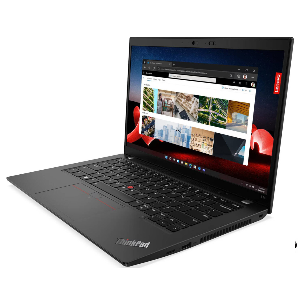 Lenovo L14,U5-125U,16GB DDR5,512GB SSD M.2 2280 NVMe G4,Integrated,No OS,14.0" WUXGA AG 400nits,5M RGB+IR Cam,Intel AX211 2x2AX 6E+BT,WWAN Upgradable