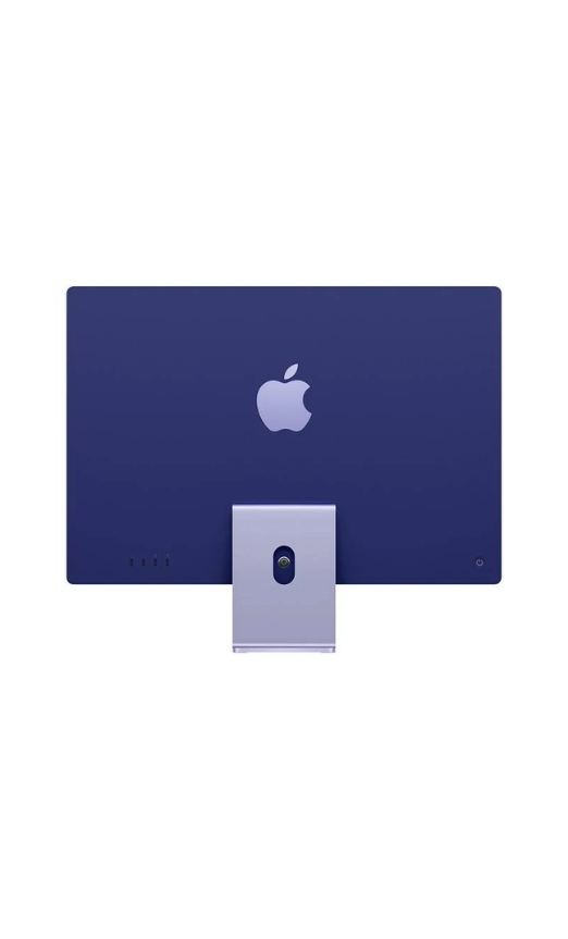 Apple iMac (2021) Desktop Computer, 24'' Retina 4.5K Display, Apple M1 Chip 8C CPU, 8C GPU, 16C Neural Engine, 8GB RAM, 512GB SSD, Gigabit Ethernet, Magic Keyboard English & Mouse, Purple | Z130002B9