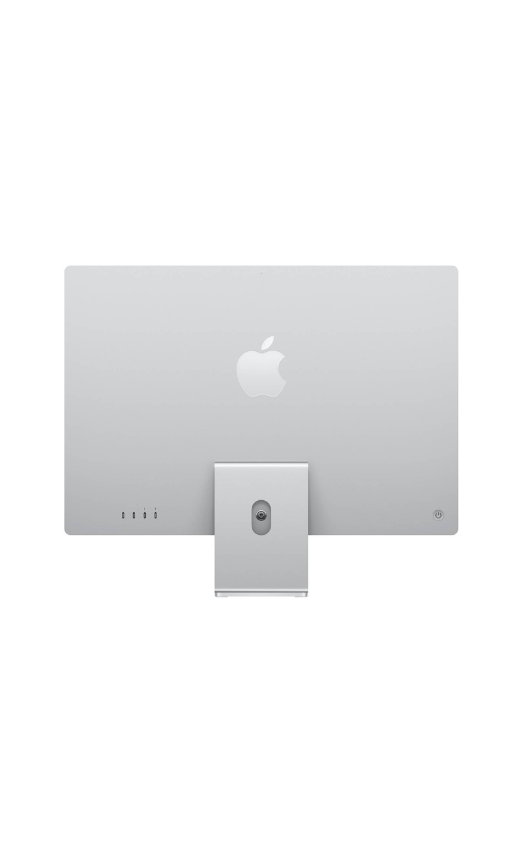 Apple iMac 24'' Retina 4.5K Display PC (2021), 8-core CPU M1 Chip, 7 Core GPU, 256GB SSD, 8GB RAM, WLAN, Bluetooth, Silver | MGTF3
