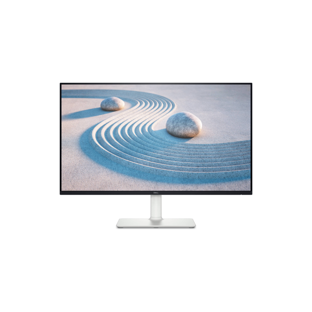 Dell S2725HS Monitor, 27" FHD IPS Display, 100Hz Refresh Rate, 4ms (Extreme Mode) Response Time, 16.7m Color Support, 2x 5w Integrated Speakers, Antiglare with Hard-Coating 3H, White