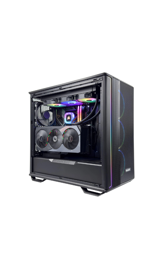 Aeronautical Gaming PC - Intel Core i9-14900KF 24 Cores 32 Threads, NVIDIA RTX 4070 Ti 12GB, 32GB DDR5 RAM 6400MHz, 1TB SSD Gen 4, 850W 80 PLUS Gold PSU, 360mm Liquid Cooler, Wi-Fi + BT