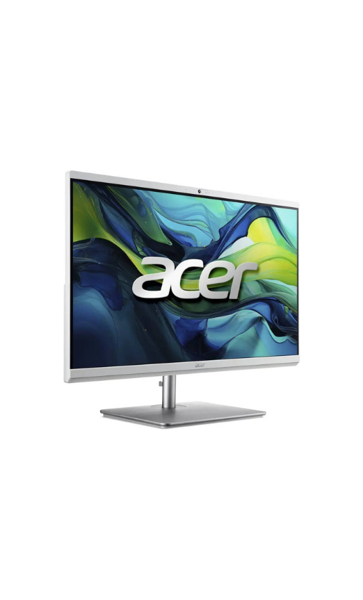 Acer C27D-Q.BMGEM.003 All in One Desktop Computer, 27" FHD Display, Intel Core Ultra 7-155U, 16GB RAM, 512GB SSD, Intel Graphics, Wireless ENG-ARB K/B & Mouse, Windows 11 Home, White | DQ.BMGEM.003