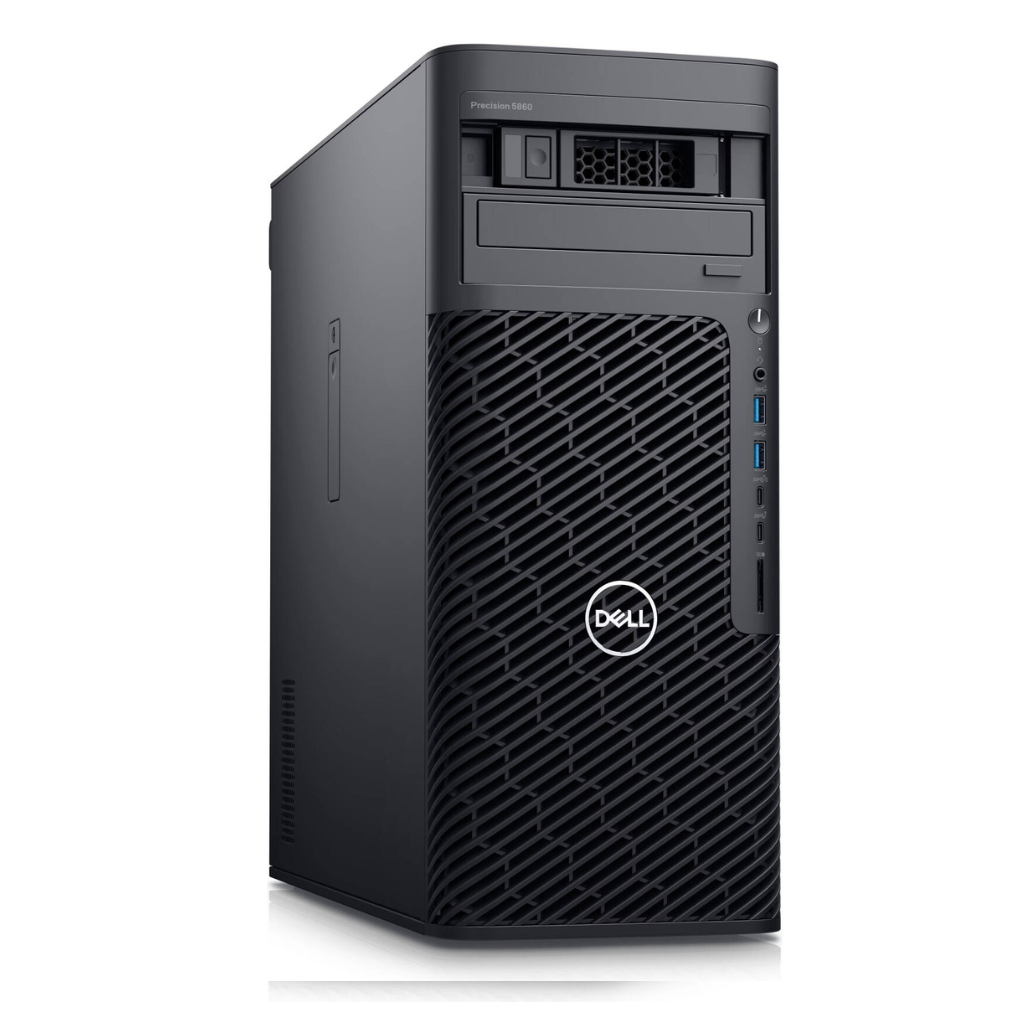 Dell Precision 5860 Tower Workstation, Intel Xeon W3-2423 Processor, 32GB RAM, 1TB SSD