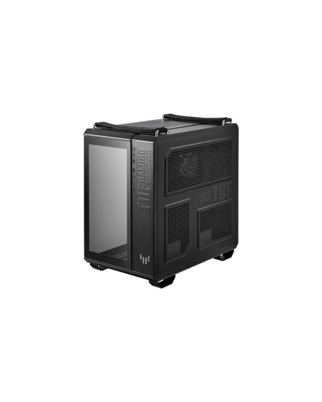 ASUS GT502 Plus Mid-Tower PC Case – Black with Tempered Glass, ARGB Fans, ATX / Micro-ATX / Mini-ITX Compatible