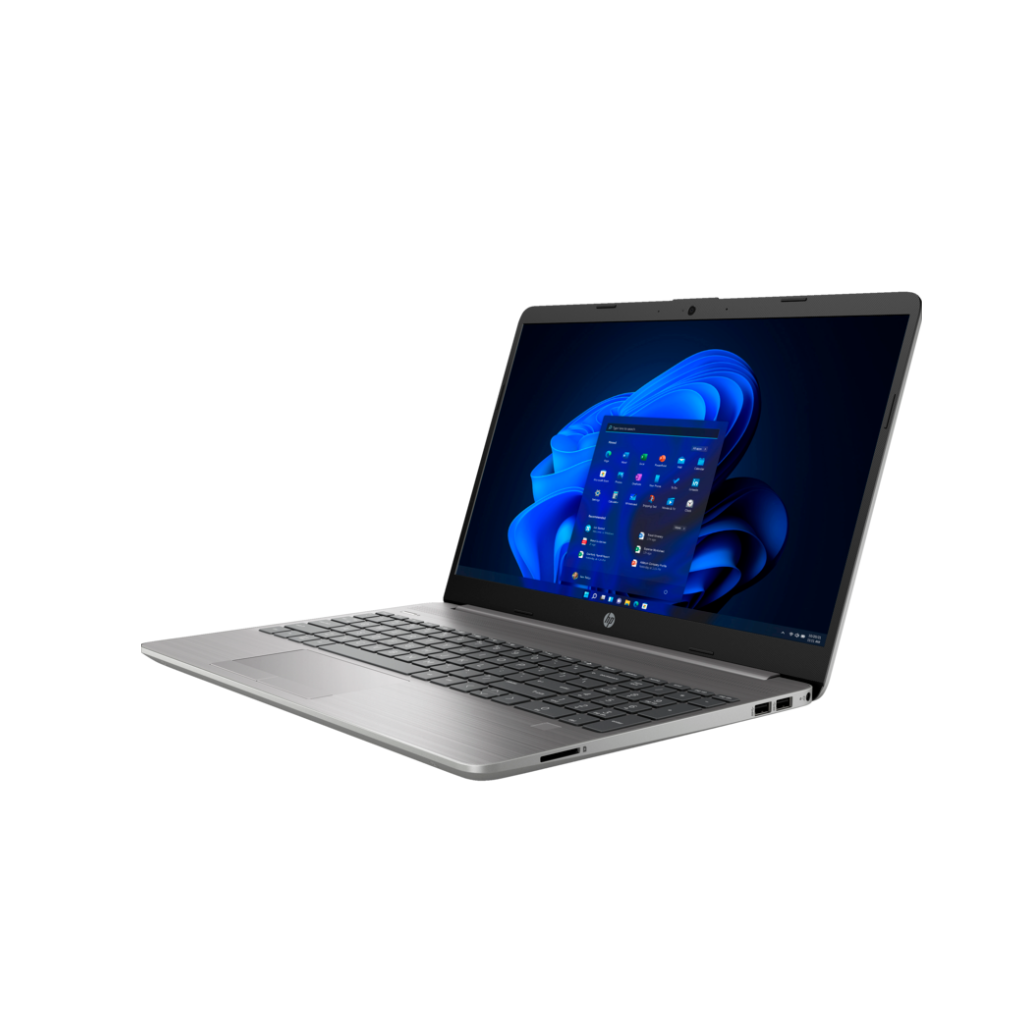 HP 250 G10 Laptop | Intel Core i3-1315U | 8GB RAM | 512GB SSD | 15.6" FHD | Shared Graphics | DOS | Silver | English Keyboard | Model 9G1W2ET#BH5
