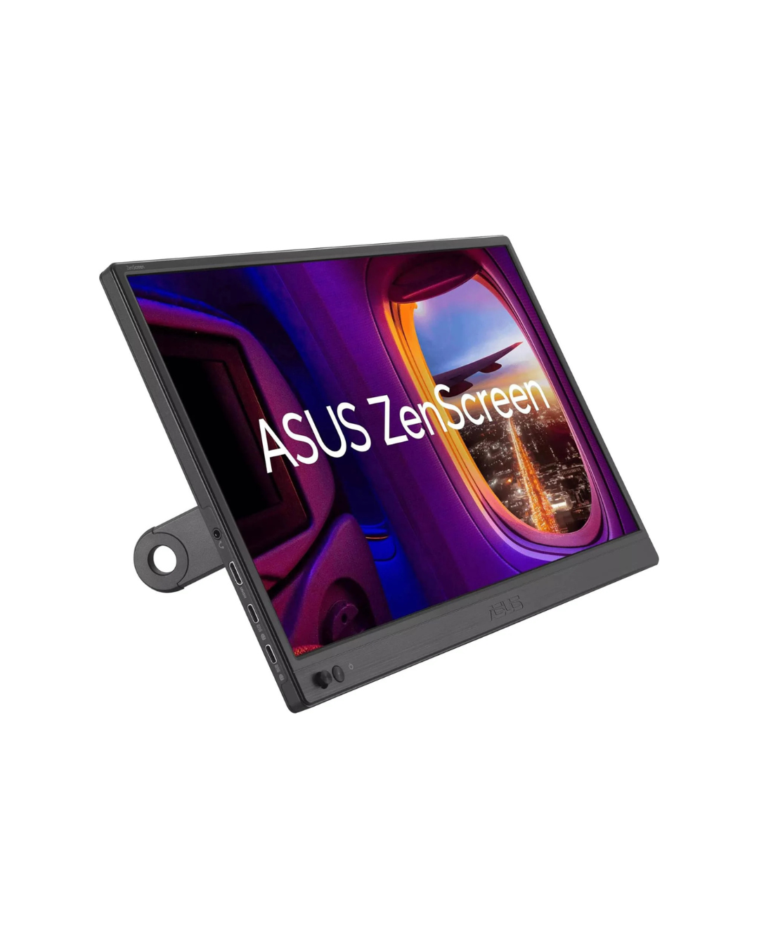 ASUS MB169CK 15.6" Portable Monitor – 5ms Response, HDMI + 2x USB-C, EU Version, Black