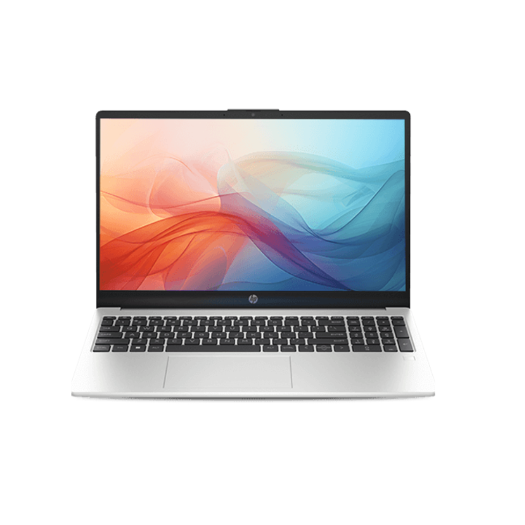 HP 250 G10 Laptop | Intel Core i3-1315U | 8GB RAM | 512GB SSD | 15.6" FHD | Shared Graphics | DOS | Silver | Arabic Keyboard | Model 8A5C8EA#ABV