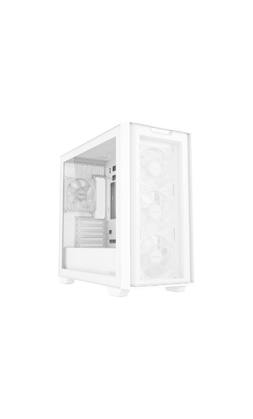 ASUS A21 PLUS TG ARGB   Micro ATX Mid Tower (White)
