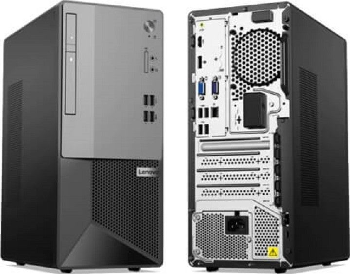 Lenovo V50T TWR Desktop PC, 10th Gen Intel Core i7-10700 2.90GHz, 8GB Memory, 1TB HDD, DOS, Intel HD Graphics, 180W, Black | 11HD001TAX