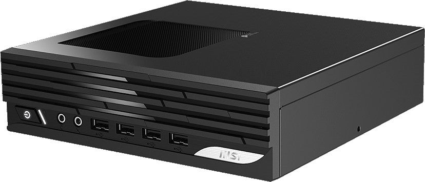 MSI Pro DP21 11M Ultra Small Form Factor PC, Intel Core i5-11400 Processor, H510 Chipset, 16GB RAM, 1TB HDD + 256GB SSD, Intel UHD Graphics, Windows 11 Pro, Black | 9S6-B0A411-096