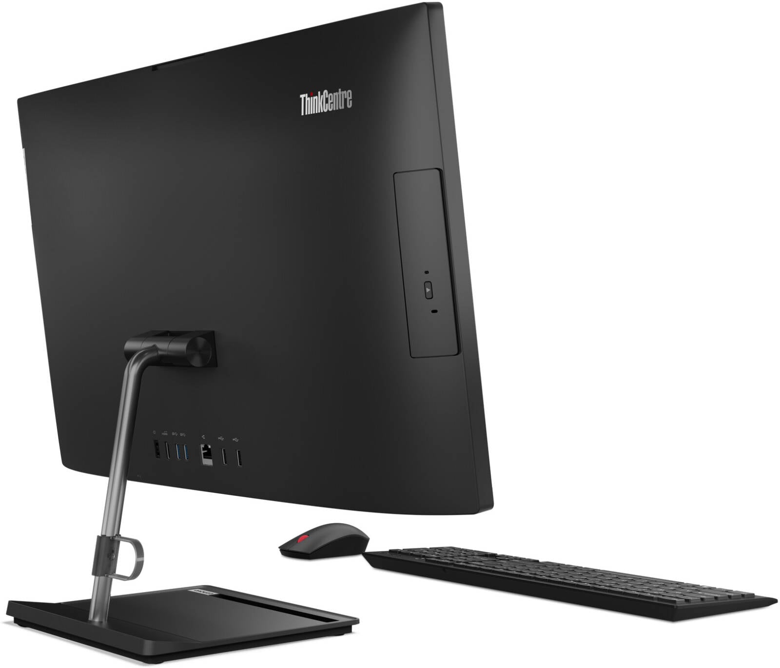 Lenovo ThinkCentre neo 30a 27 Gen 4 AIO PC, 27" FHD IPS Display, Intel Core i7-13620H, 8GB RAM, 512GB SSD, Intel UHD Graphics, USB Keyboard English & Mouse, FreeDOS, Raven Black | 12JU001JGP