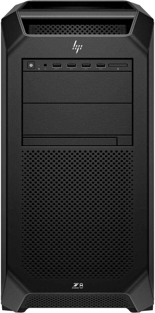 HP Z8 G5 Workstation Desktop PC, Intel Xeon Silver 4410Y, 16GB DDR5 RAM, 1TB PCIe SSD, SATA Super Multi DVD, RTX A2000 ADA 16GB GDDR6, USB 320K K/B Wired 320M Mouse, Win11 Pro, Black | Z8 G5