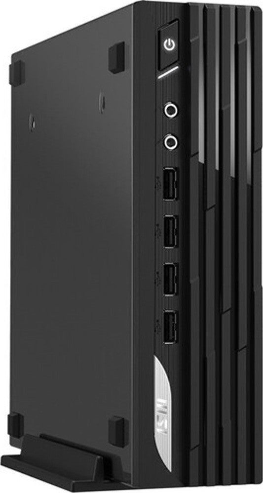 MSI Pro DP21 11M Ultra Small Form Factor PC, Intel Core i5-11400 Processor, H510 Chipset, 16GB RAM, 1TB HDD + 256GB SSD, Intel UHD Graphics, Windows 11 Pro, Black | 9S6-B0A411-096