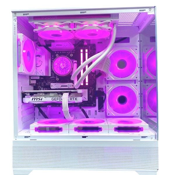 ALODIA Gaming PC - AMD RYZEN 5 7600, GeForce RTX 5060 ti, 32GB ddr5 ram, 1TB NVME ssd, 750W 80 Plus PSU, win 11 pro
