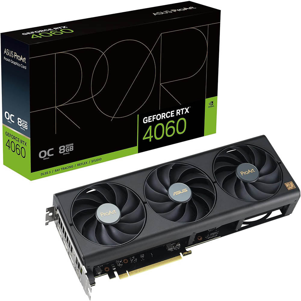 ASUS ProArt GeForce RTX™ 4060 OC Edition 8GB GDDR6