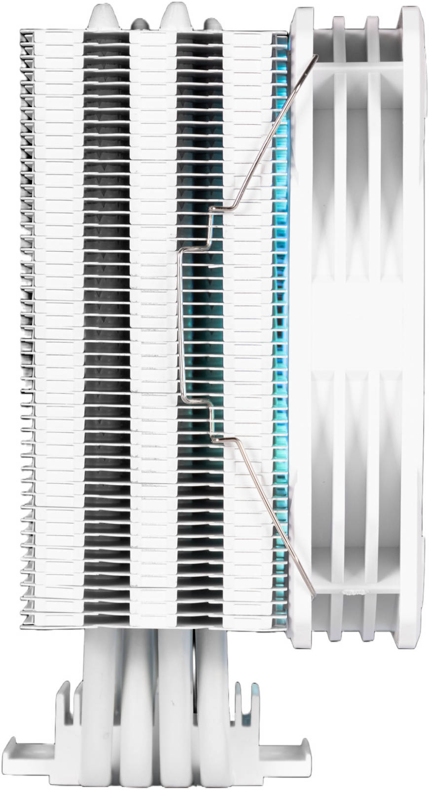 GAMDIAS BOREAS E1-410 CPU Air Cooler – Silent High-Performance Cooling, RGB Compatible, Easy Installation for Gaming & Desktop PCs