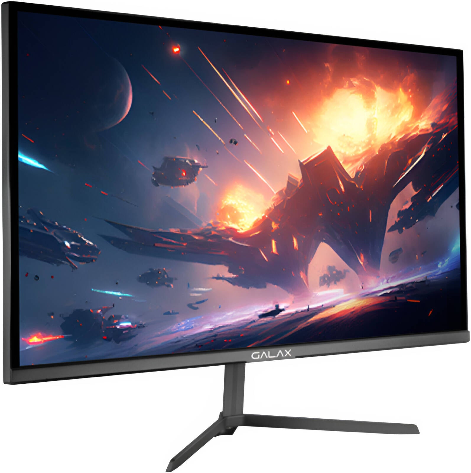 GALAX VIVANCE-24F 24″ Gaming Monitor – 1920×1080 FHD, Fast IPS Panel, Up to 144 Hz (165 Hz variant), 1 ms (MPRT) Response Time, G-SYNC Compatible, Borderless Design