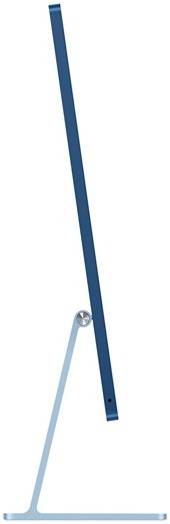 Apple iMac 24" Desktop Computer, M1 Chip  with 8 Core CPU and 7 Core GPU, 8GB Unified Memory, 256GB SSD, Touch ID, English Keyboard and Mouse, Blue | MJV93B/A