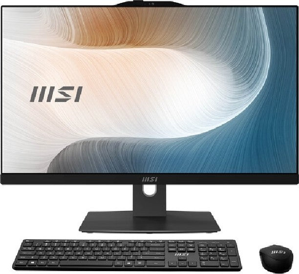 MSI Modern AM242TP 11M 23.8" FHD Touch All In One PC, Intel Core i7-1165G7 4.2GHz, 16GB RAM, 1TB HDD + 256GB SSD, Windows 11 M, Wireless Keyboard + Mouse, Black | 9S6-AE0121-803
