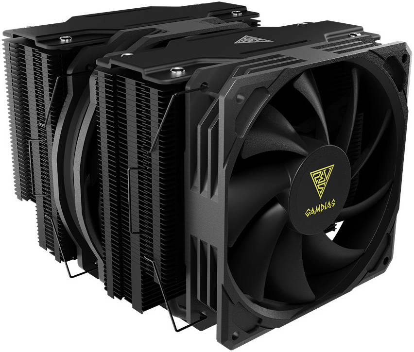 GAMDIAS BOREAS P1-720 CPU Air Cooler – Silent & Efficient Cooling for Gaming and Desktop PCs