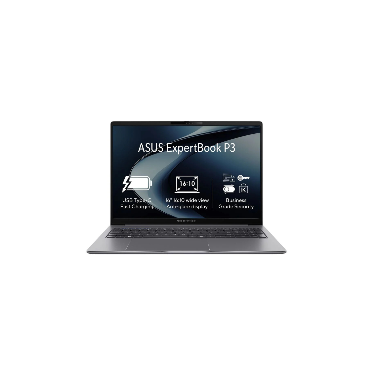 ASUS ExpertBook P3 Laptop Intel Core i7-13620H, 16" Matte 1920x1200, 32GB DDR5 RAM, 1TB NVMe SSD, Windows 11 Pro