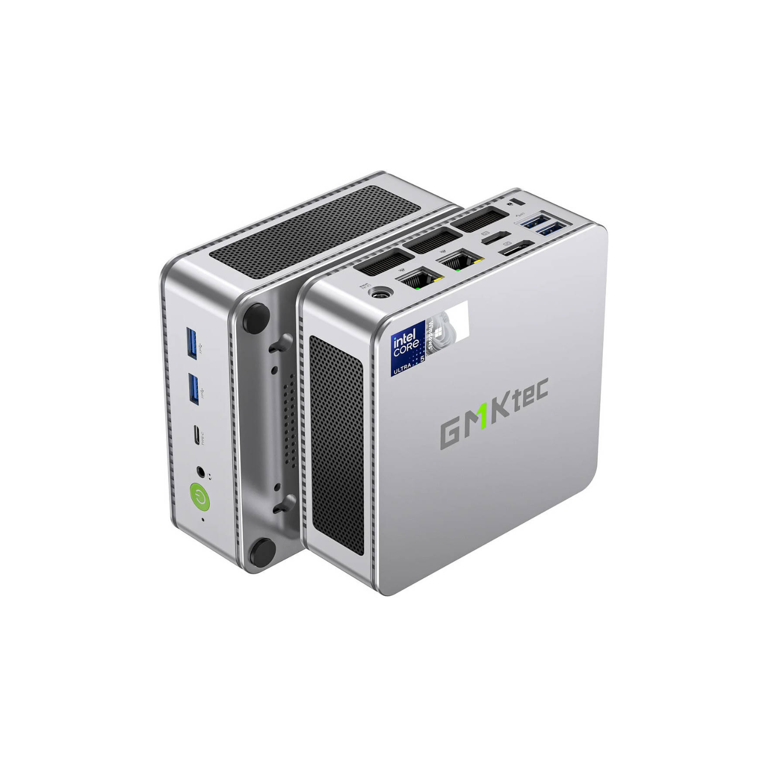 GMKtec NucBox K9, Mini PC, Intel Core Ultra 5 125H, 32GB DDR5 RAM, 1TB SSD, Dual LAN 2.5G, WiFi 6E, Thunderbolt 4.0, BT 5.2, DP, HDMI, Dual Fan, Windows 11 Pro | NucBox K9