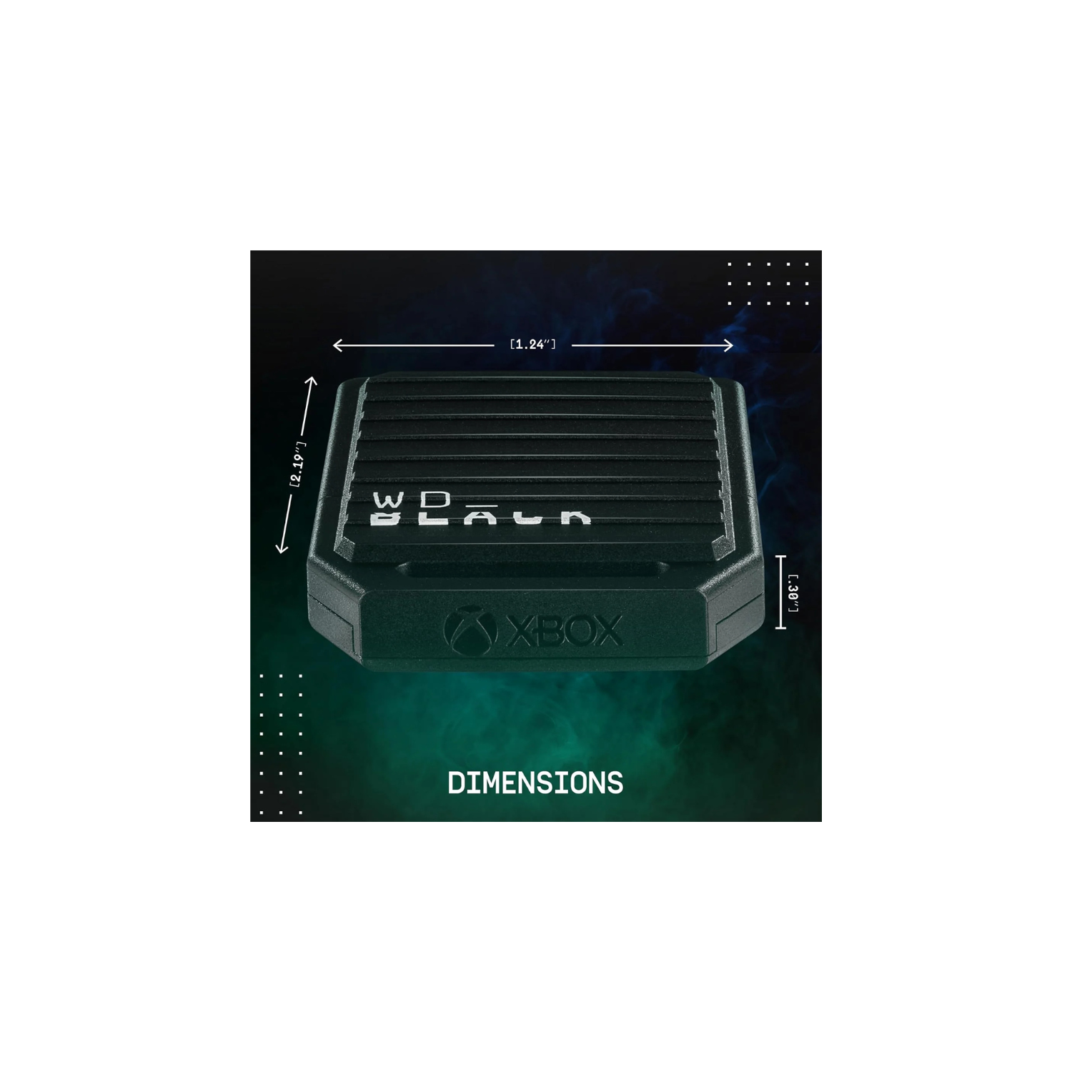 WD_BLACK C50 1TB PCIe 4x2 NVMe Expansion Card – Ultra-Fast 2400MB/s Read & 2000MB/s Write, Compact Gaming Storage