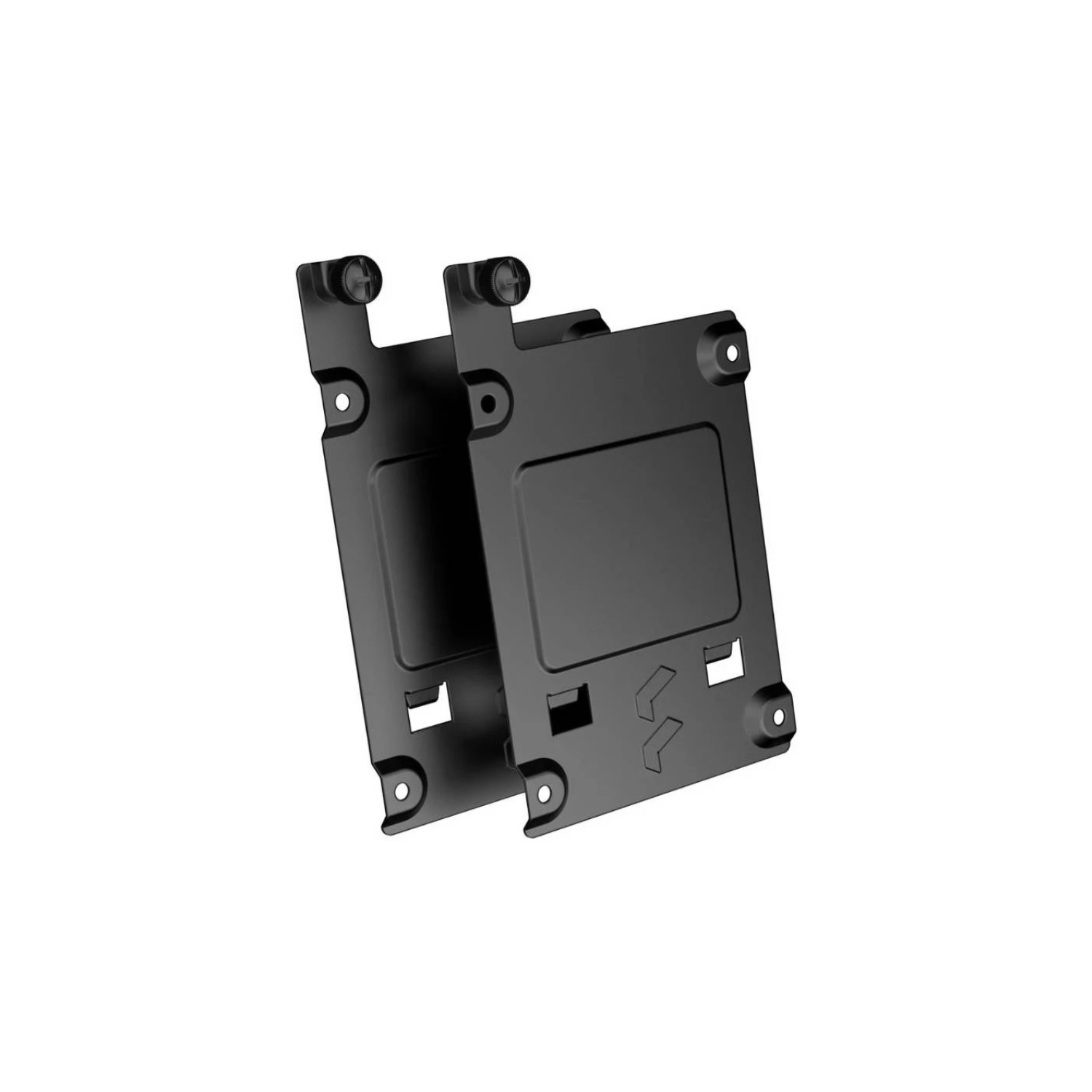 Fractal Design SSD Bracket Kit Type-B – Dual Pack, Black, Easy Installation for 2.5" Drives