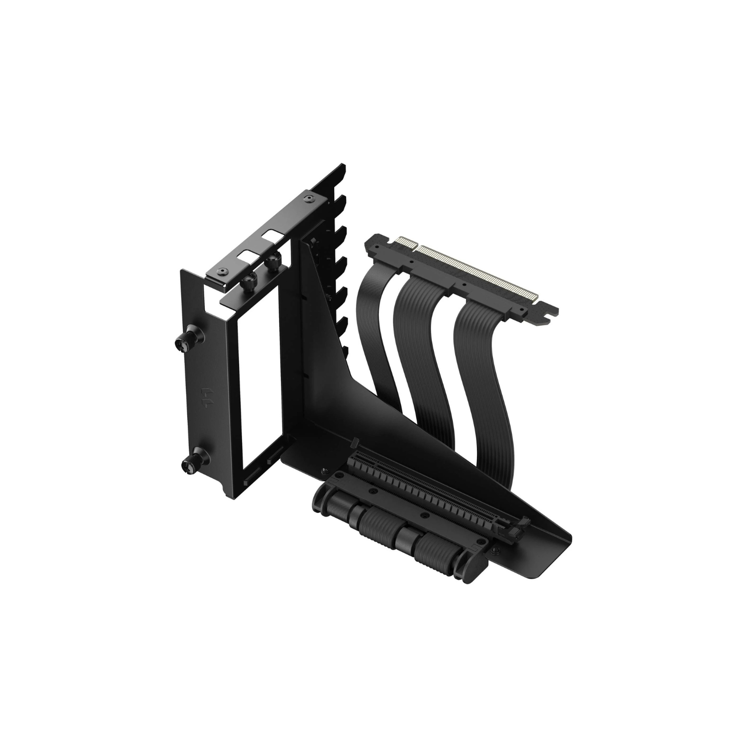 Fractal Design Flex 2 PCIe 4.0 Black Mount Kit – Vertical GPU Mount for Enhanced Display & Cooling