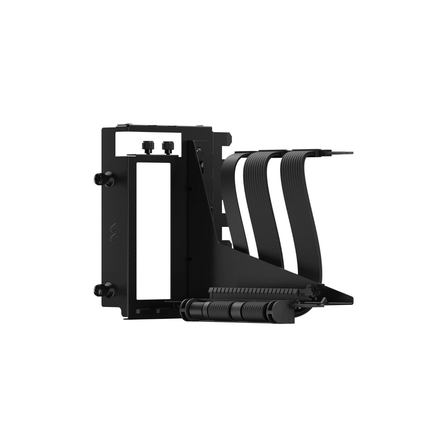 Fractal Design Flex 2 PCIe 4.0 Black Mount Kit – Vertical GPU Mount for Enhanced Display & Cooling