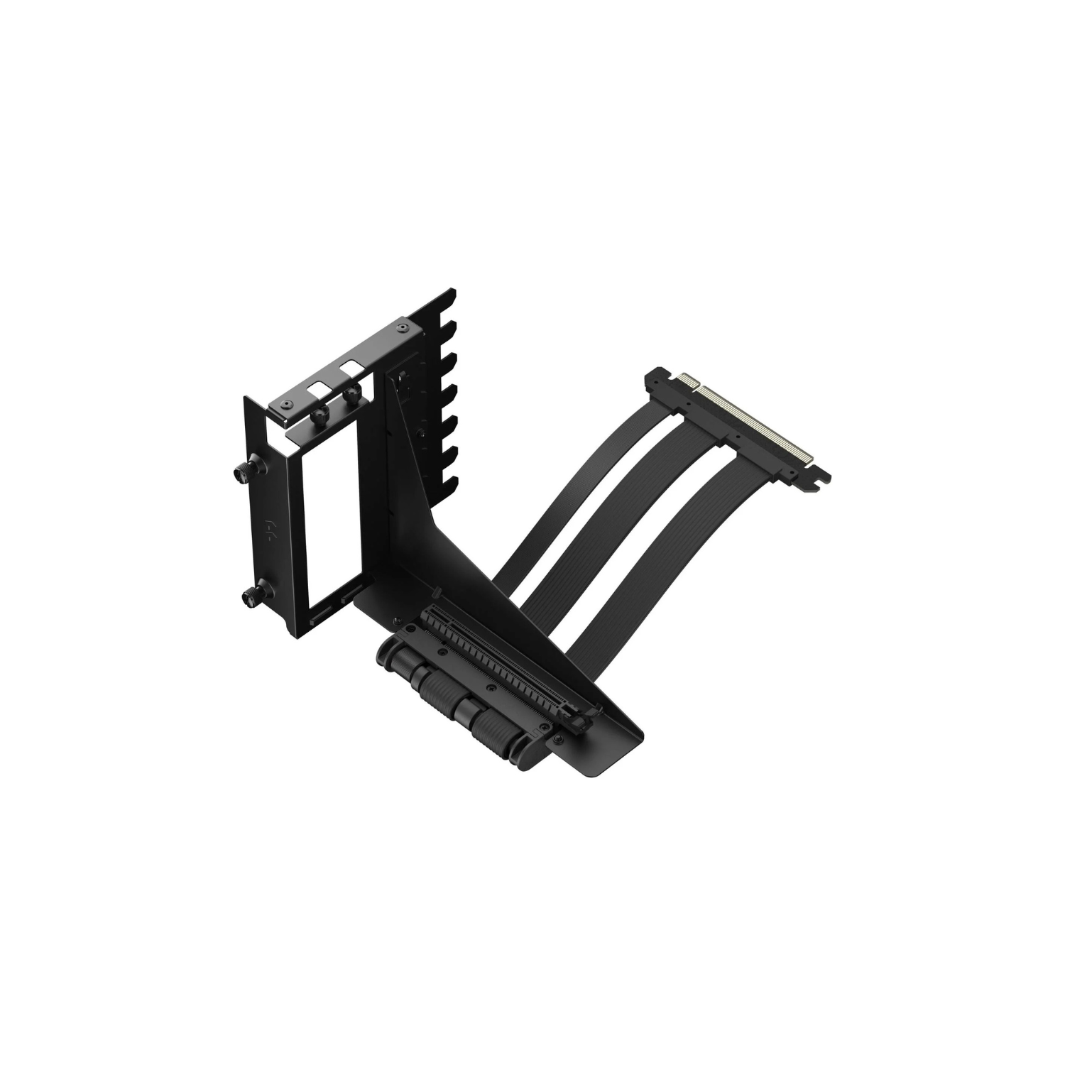 Fractal Design Flex 2 PCIe 4.0 Black Mount Kit – Vertical GPU Mount for Enhanced Display & Cooling