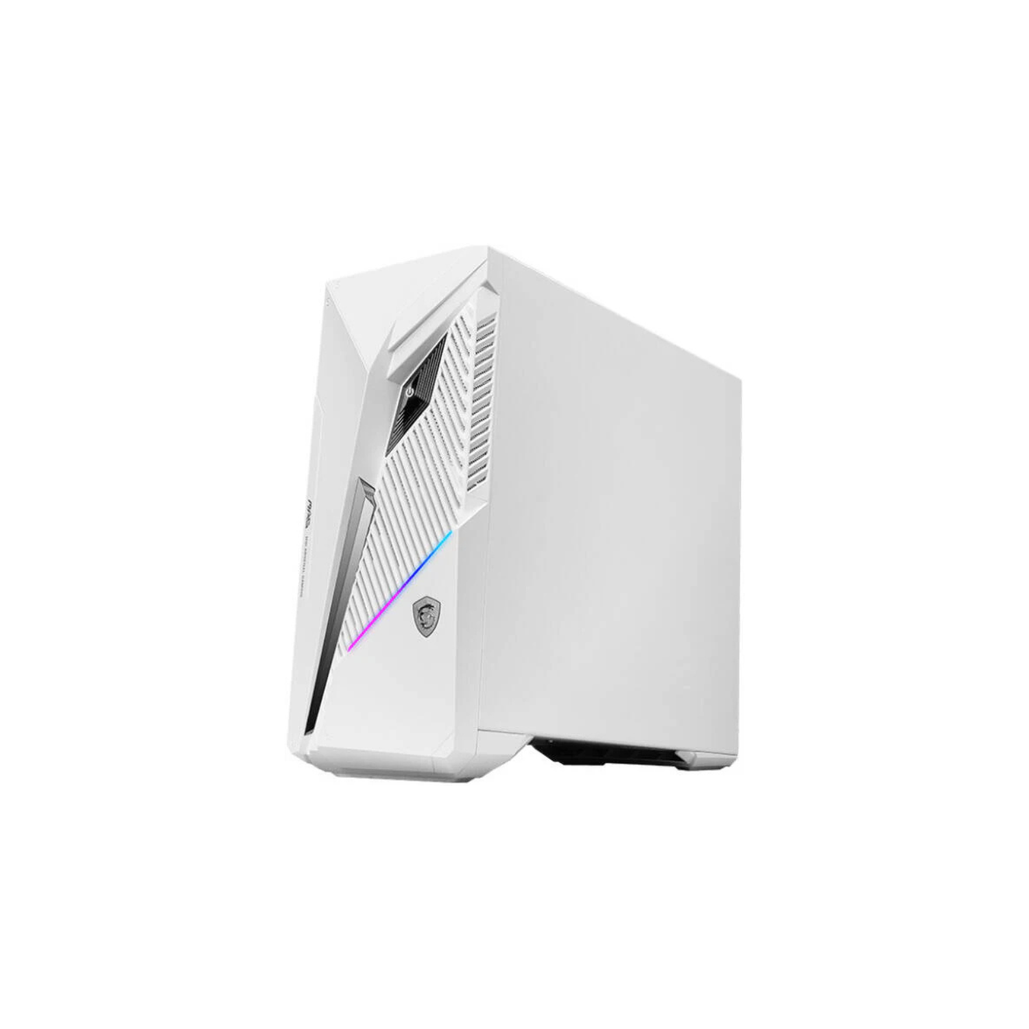 MSI MAG Infinite S3 Desktop PC – Intel Core i7-14700F, H610, 500W PSU, White Gaming & Productivity PC