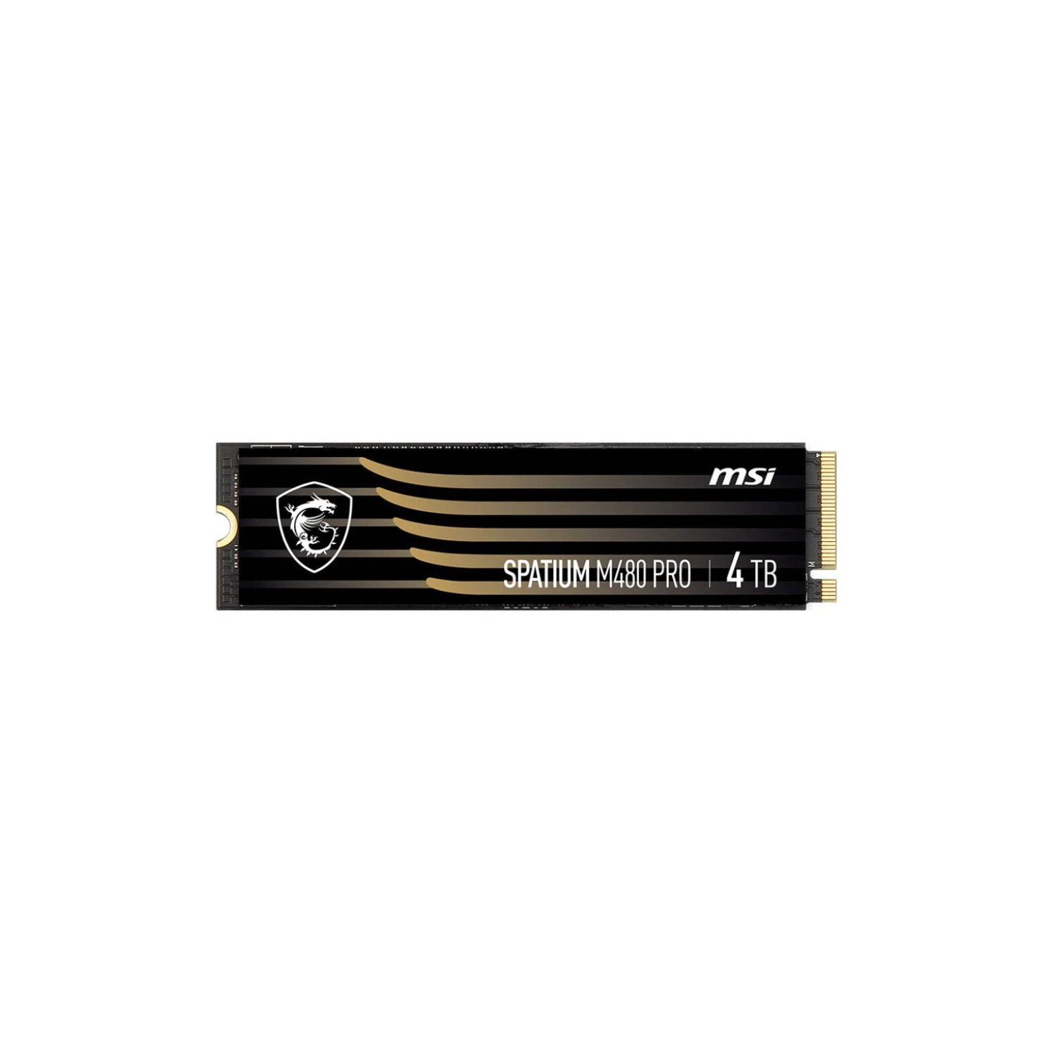 MSI Spatium M480 Pro 4TB PCIe 4.0 NVMe M.2 SSD – Ultra-Fast Read/Write, High-Performance Storage for Gaming & Creative Work