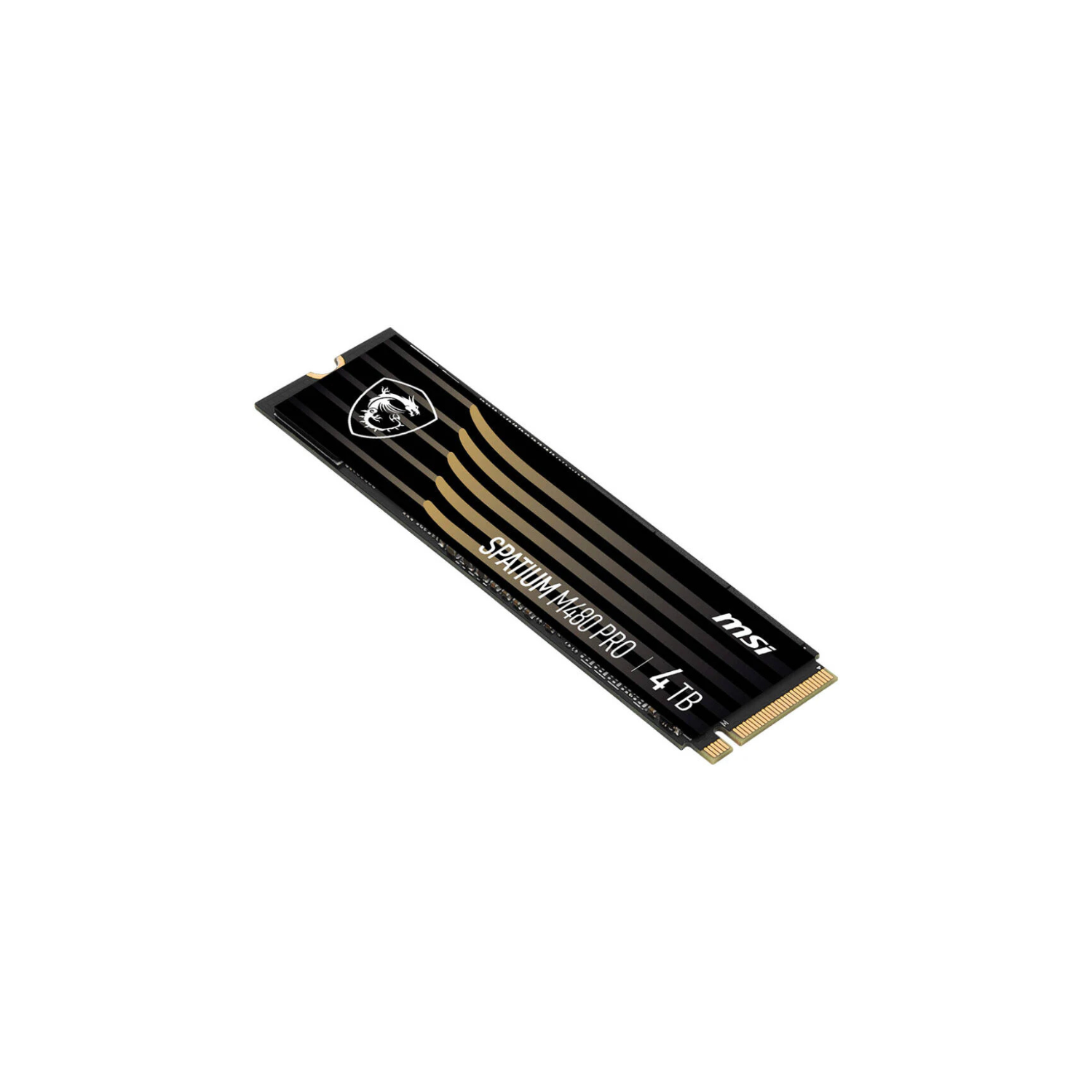 MSI Spatium M480 Pro 4TB PCIe 4.0 NVMe M.2 SSD – Ultra-Fast Read/Write, High-Performance Storage for Gaming & Creative Work