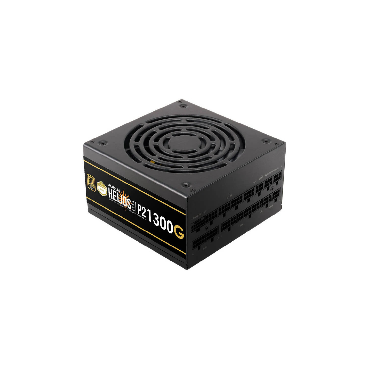 GAMDIAS HELIOS P2-1300 80+ Gold Gen 5 Fully Modular Power Supply – 1300W High-Efficiency PSU