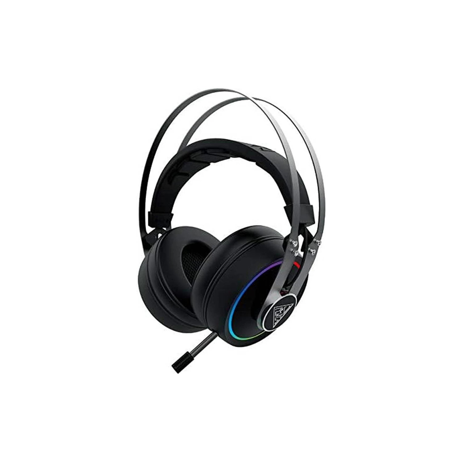 GAMDIAS HEBE P1A Gaming Headset – RGB LED, 50mm Drivers, Noise-Cancelling Microphone, Comfortable Over-Ear Design for PC & Console