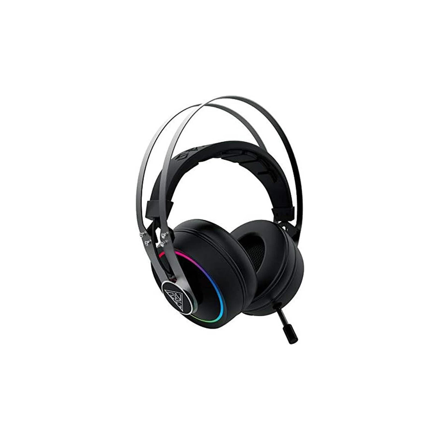 GAMDIAS HEBE P1A Gaming Headset – RGB LED, 50mm Drivers, Noise-Cancelling Microphone, Comfortable Over-Ear Design for PC & Console