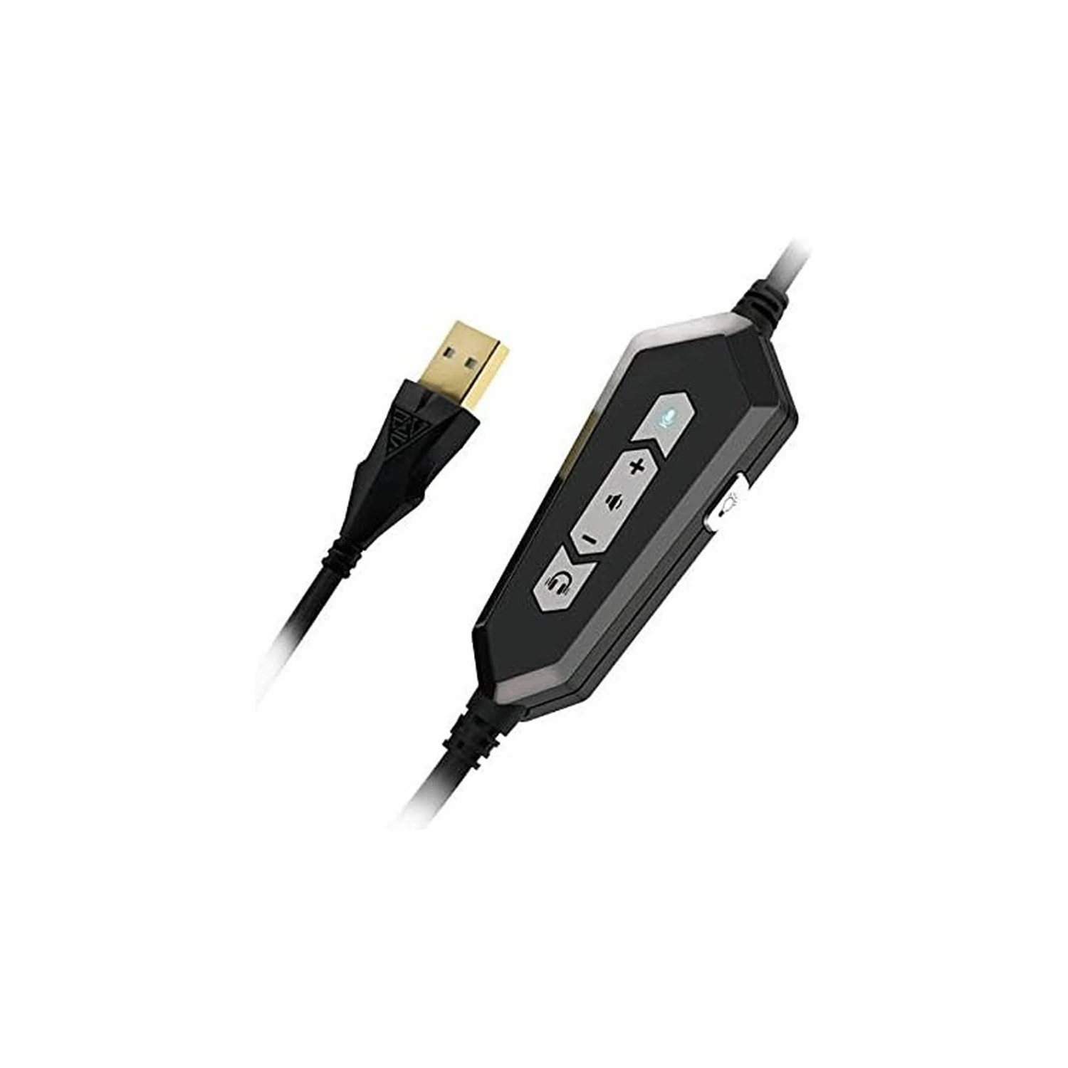 GAMDIAS HEBE P1A Gaming Headset – RGB LED, 50mm Drivers, Noise-Cancelling Microphone, Comfortable Over-Ear Design for PC & Console