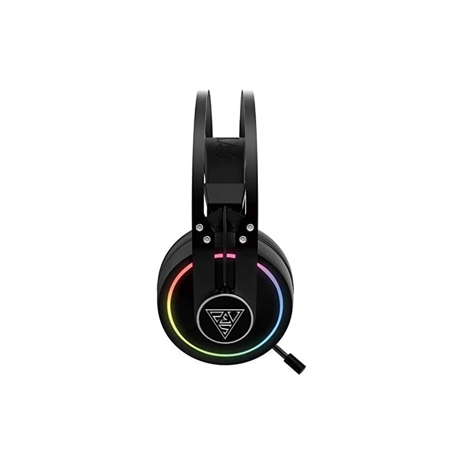 GAMDIAS HEBE P1A Gaming Headset – RGB LED, 50mm Drivers, Noise-Cancelling Microphone, Comfortable Over-Ear Design for PC & Console