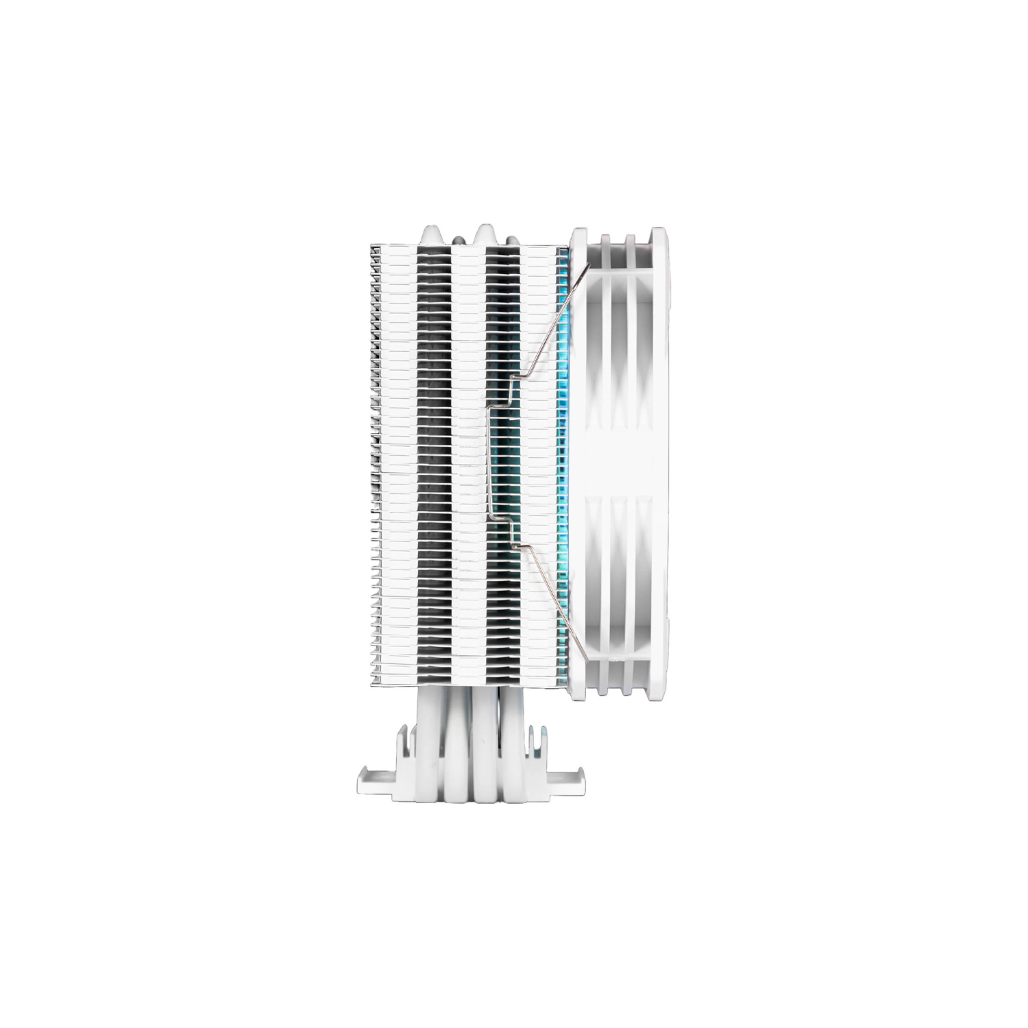 GAMDIAS BOREAS E1-410 CPU Air Cooler – Silent High-Performance Cooling, RGB Compatible, Easy Installation for Gaming & Desktop PCs