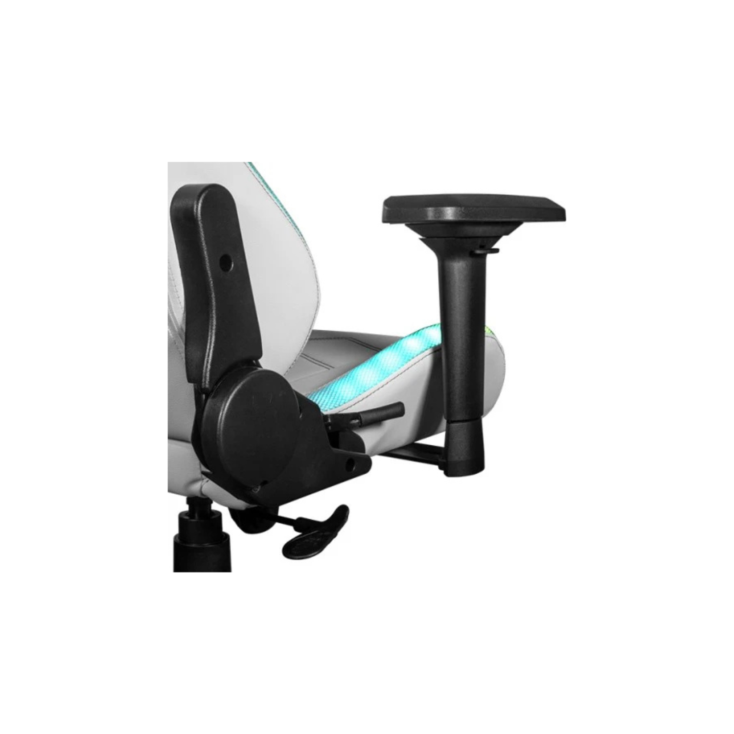 GALAX GC-02 RGB Gaming Chair – Adjustable 90°-180° Recline, High Back Steel Frame, RGB Lighting, Ergonomic Gaming/Office Seat
