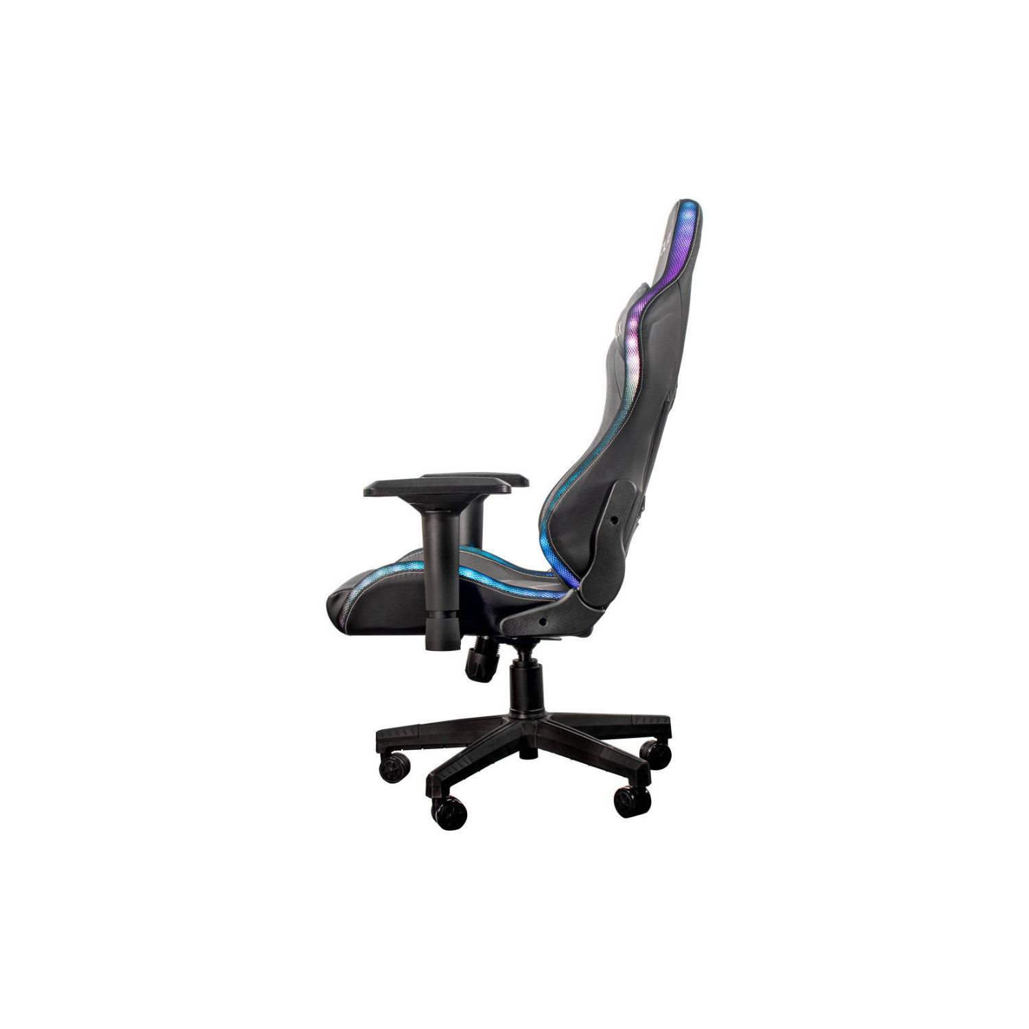 GALAX GC-01S RGB Gaming Chair – Iron Frame, Built-in Adjustable Lumbar Support, 100 mm Class 4 Gas Lift, 90-180° Recline, Max Load 170 kg