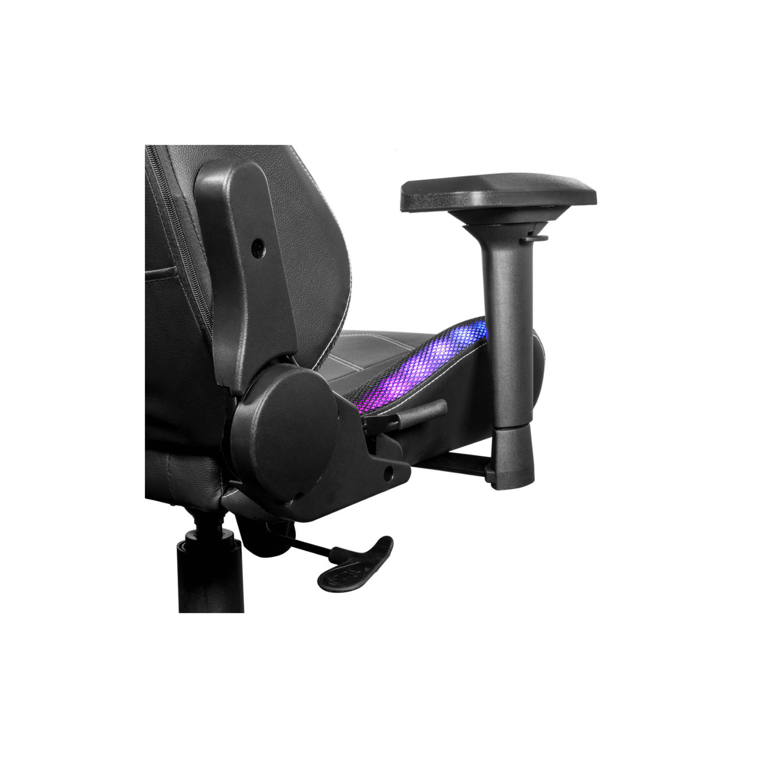 GALAX GC-01S RGB Gaming Chair – Iron Frame, Built-in Adjustable Lumbar Support, 100 mm Class 4 Gas Lift, 90-180° Recline, Max Load 170 kg