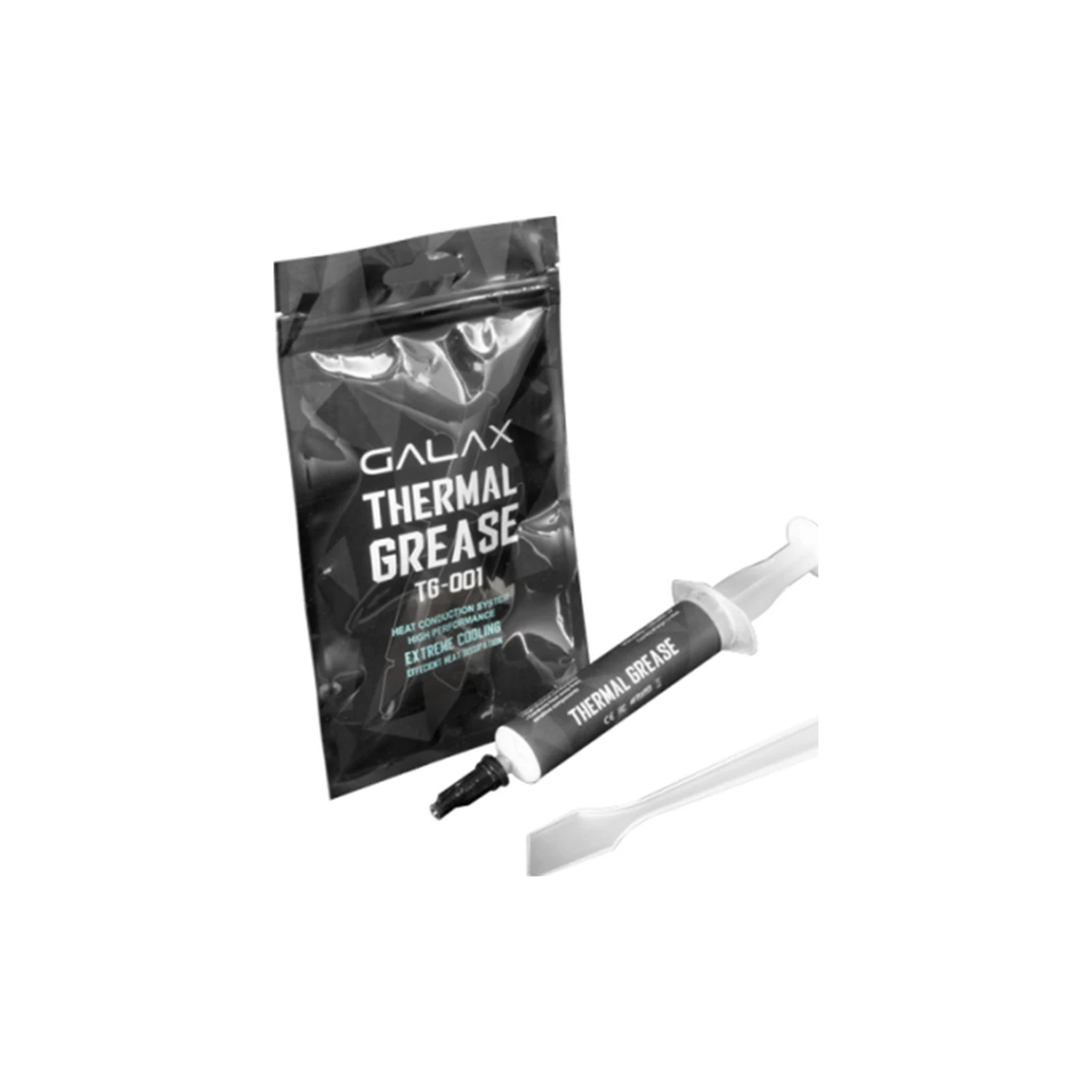 GALAX TG-001 Thermal Grease 3 g – High Thermal Conductivity, Solvent-Free, Non-Curing Paste for CPU/GPU Cooling