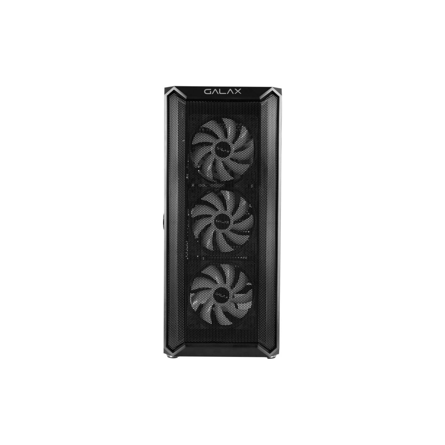 GALAX Revolution 07 ATX Mid-Tower Gaming PC Case – Tempered Glass Side Panel, SPCC Construction, Supports Up to 360 mm Radiator & 330 mm GPU, Black