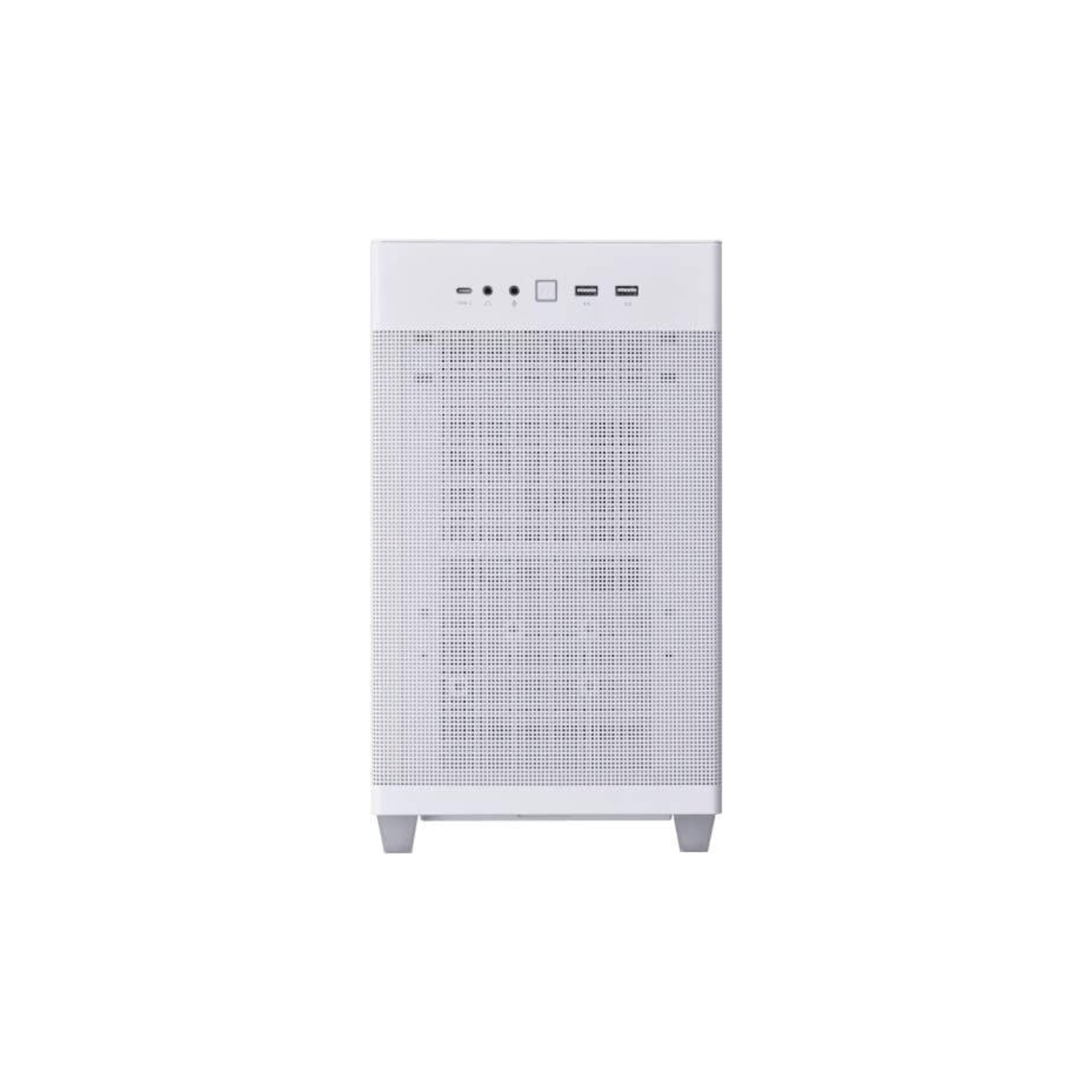 ASUS Prime AP201 Mid-Tower PC Case – Tempered Glass, White, ATX / Micro-ATX / Mini-ITX Compatible