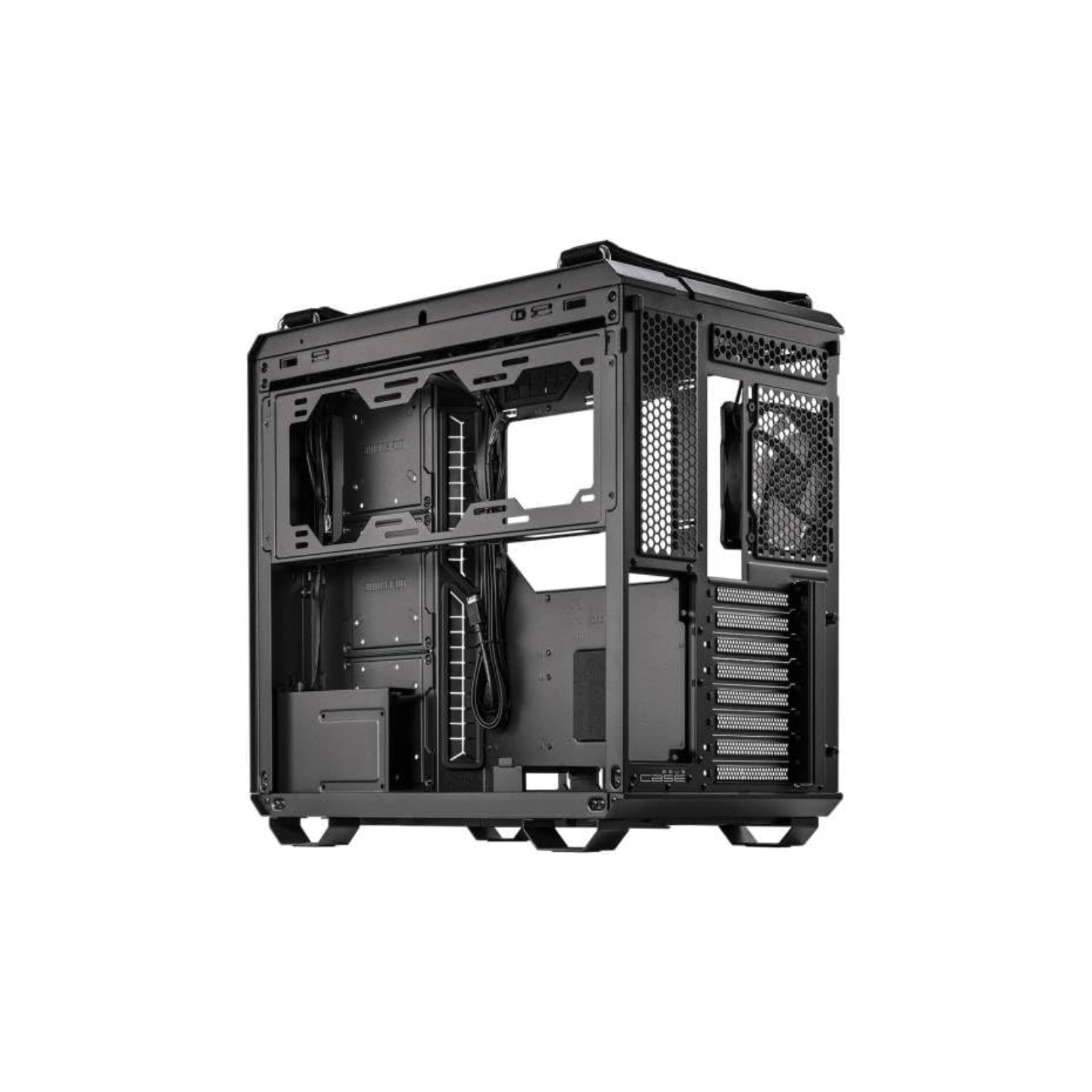 ASUS TUF Gaming GT502 Horizon Mid-Tower PC Case – Black with Tempered Glass & ARGB Fans, ATX / Micro-ATX / Mini-ITX Compatible